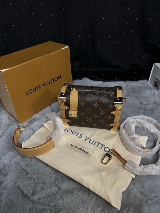 Nowa torebka Louis Vuitton z workiem i pudelkiem skora naturalna