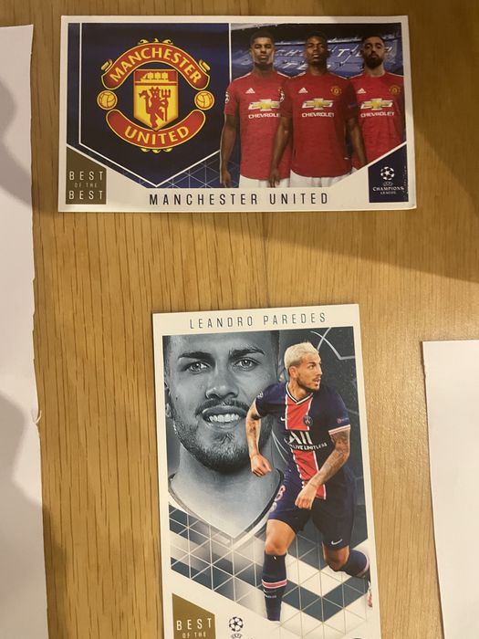 Cartas best of the best Match Attax