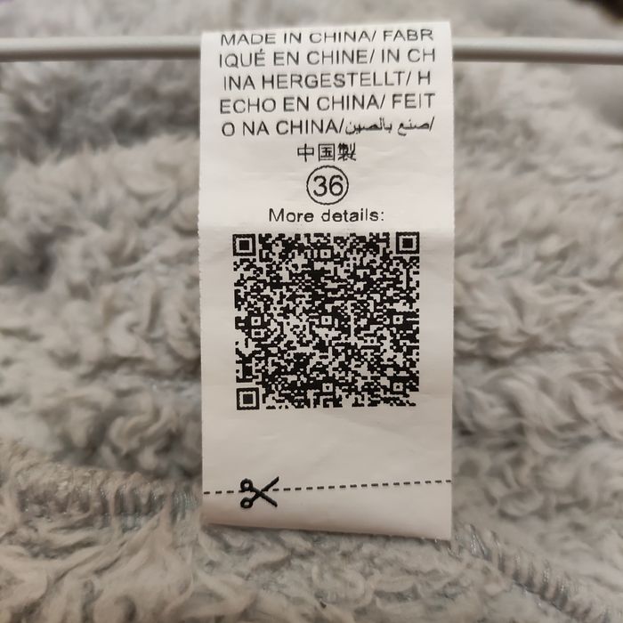 Женская флисовая кофта, свитшот от Shein р.ХL