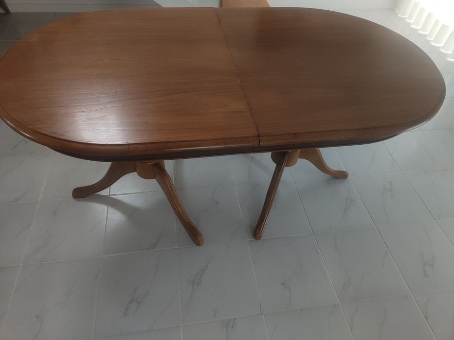 Mesa madeira extensível