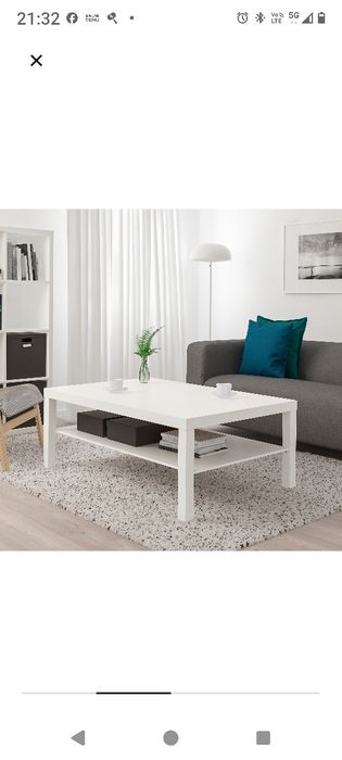 Stolik kawowy IKEA bialy