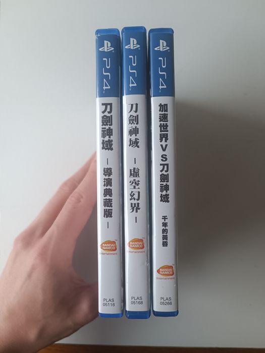 Sword Art Online для PS4 - 3 диски в ідеальному стані