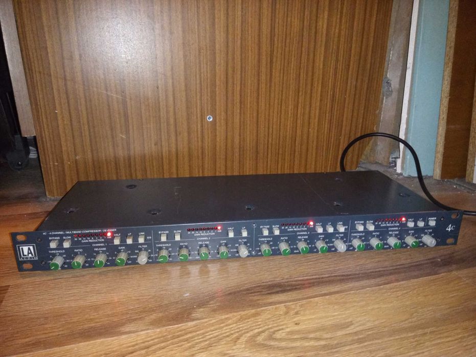 LA AUDIO 4C 4 krotna bramka/ kompresor, procesor estradowy