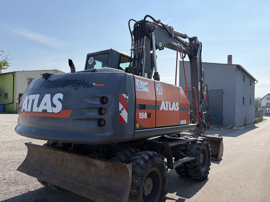 Atlas 150W koparka kołowa BDB Stan zadbana 5300 mth