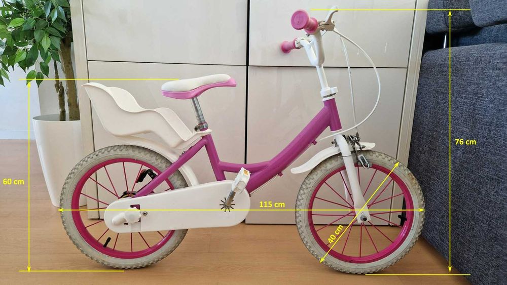 Bicicleta criança (6-8 Anos) 16’’