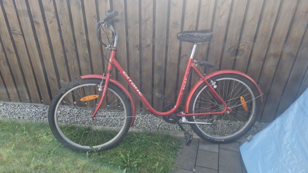 Rower gitane, nowe opony