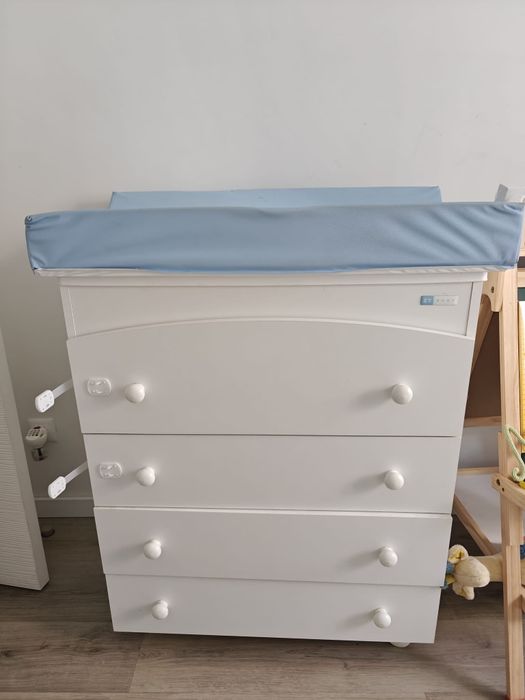 Cómoda Banheira Zippy Baby Blue