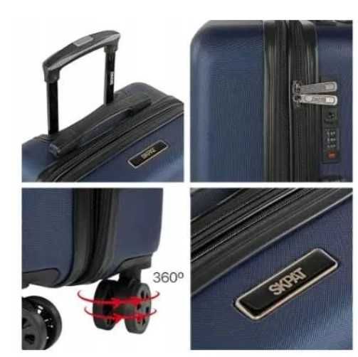 Walizka twarda kabinowa SKPAT ABS MALETA cabina 39 l
