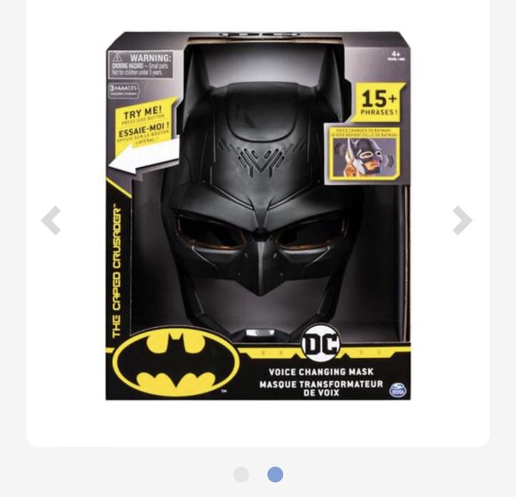 Mascara de voz do Batman64862910064515122