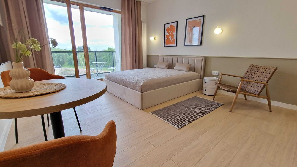Kawalerka, balkon, fitness, 500m plaża, od 1.9 do 30.6