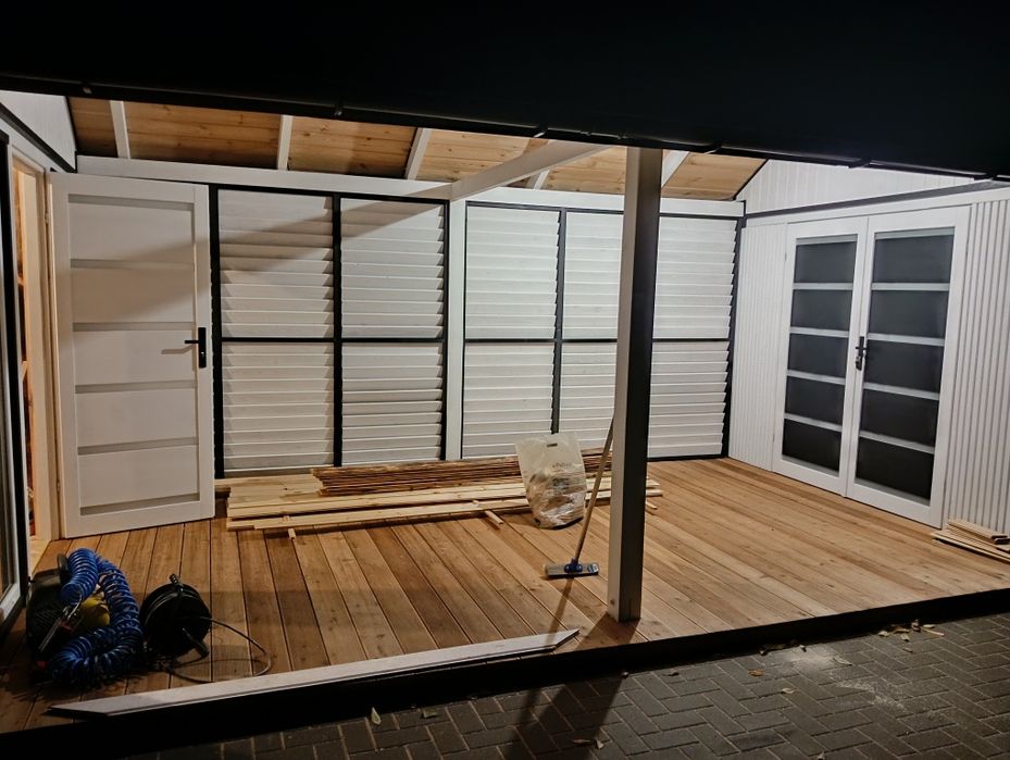 Żaluzje, rolety ruchome drewniane