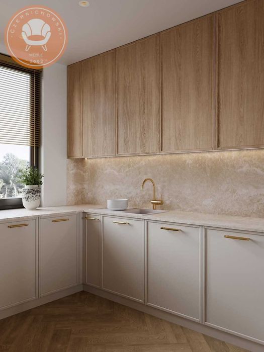 Meble kuchenne CASHMERE złożone w całości szeroki wybór frontów i brył