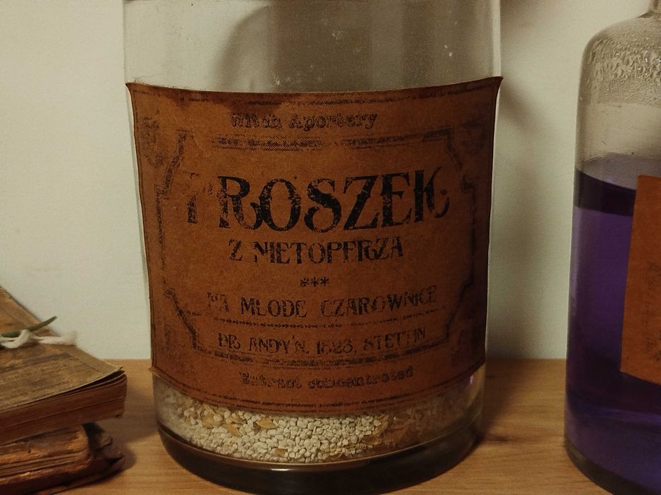 Stara butelka apteczna 1