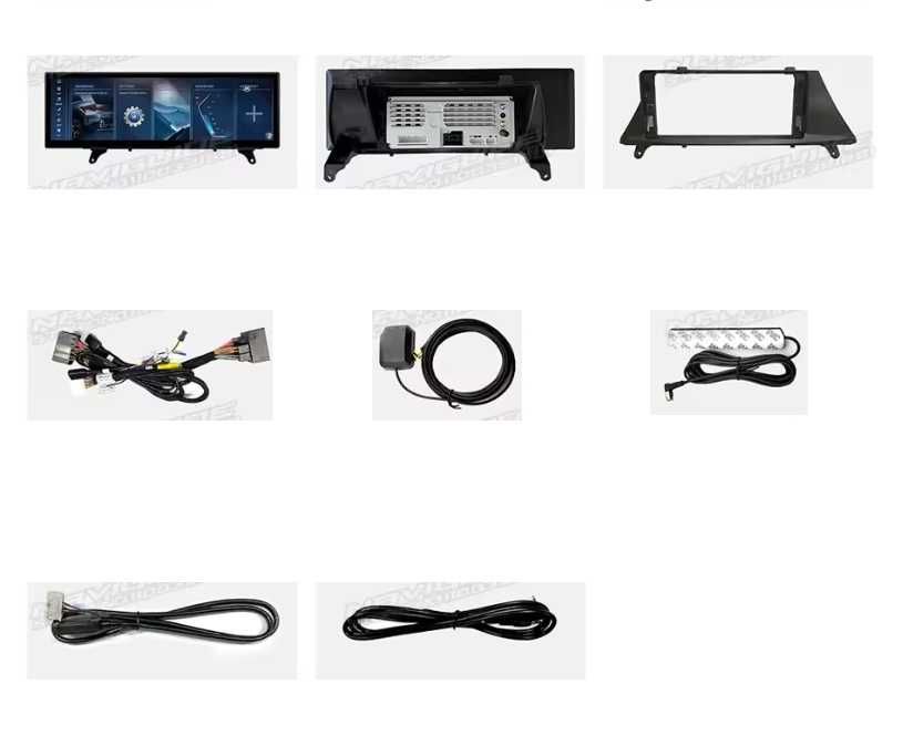 CarPlay Android Auto Radio DAB+ Android YouTube Yanosik Bluetooth GPS Nawigacja USB WiFi 4G MP3 MP4 BMW X5 E70 X6 E71 System CCC BOSE
