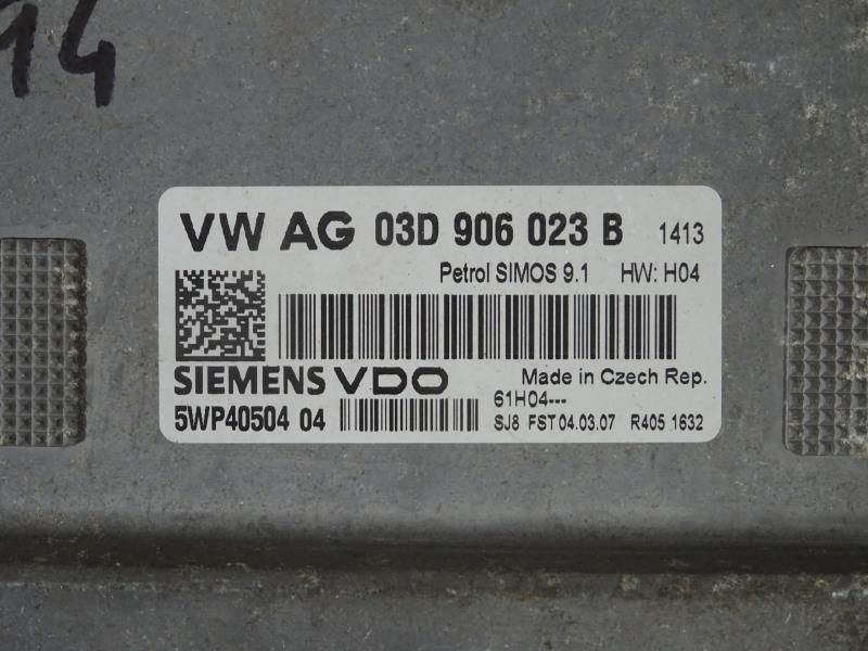 Centralina motor / ECU VOLKSWAGEN Polo (9N)