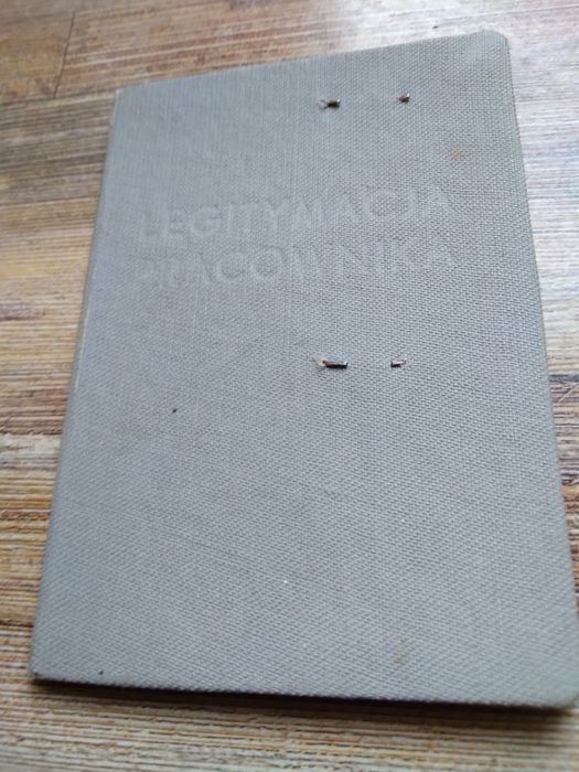 PŻM Szczecin legitymacja pracownika Prl