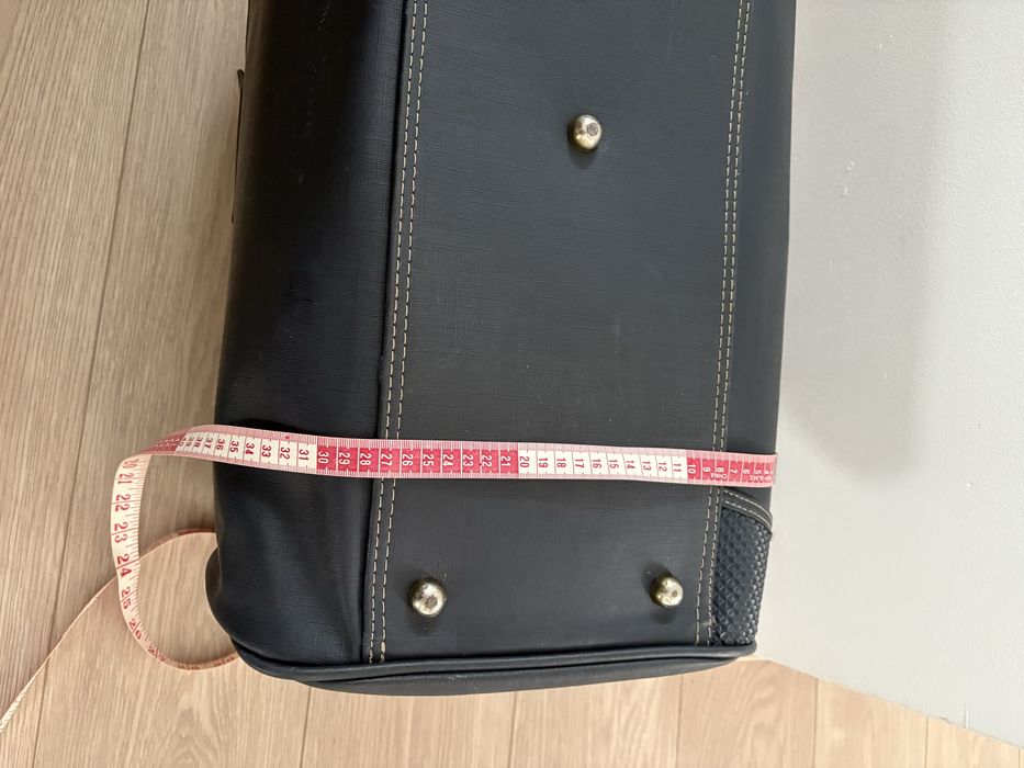 Mala de viagem em pele