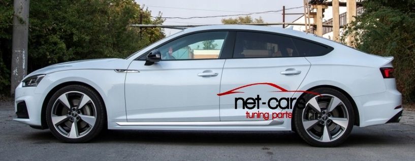 Spoiler Listwy progowe dokładki AUDI A5 F5 16- SPORTBACK Sline S5 RS5