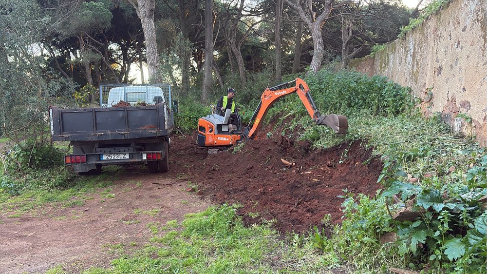 Serviços mini giratoria/bobcat