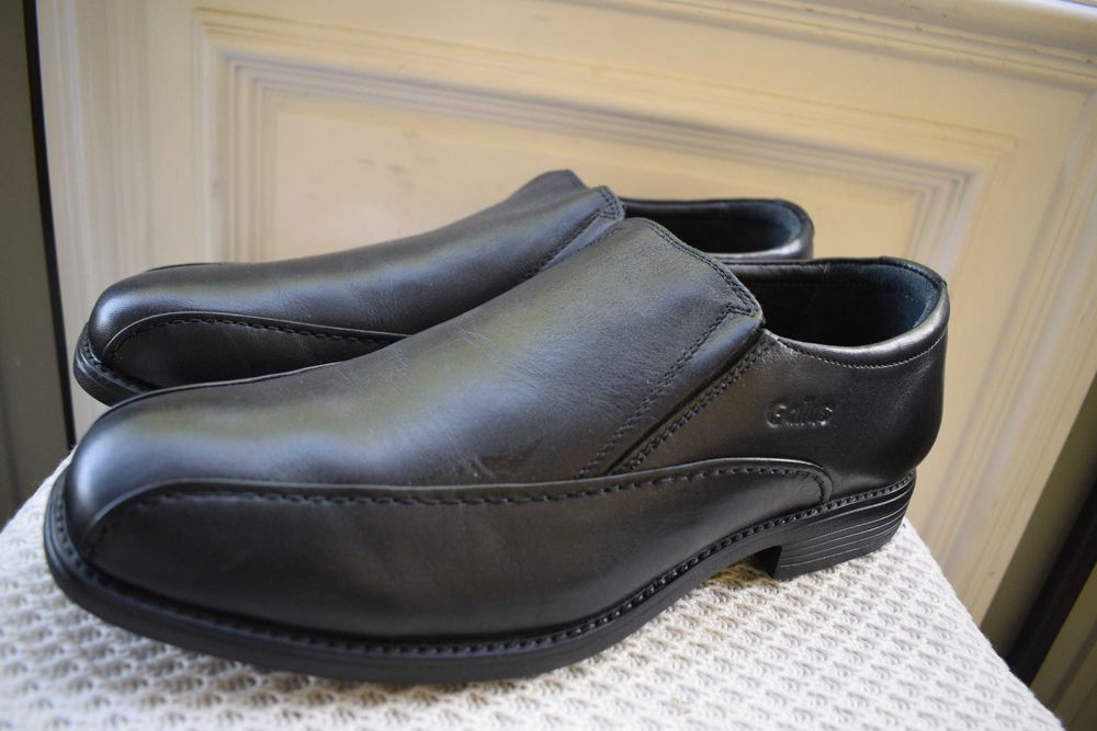 кожаные туфли слипоны Gallus Германия р. 41 на р. 42 27,3 см
