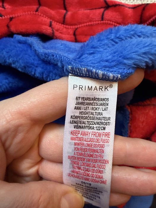 Piżama strój spiderman 122