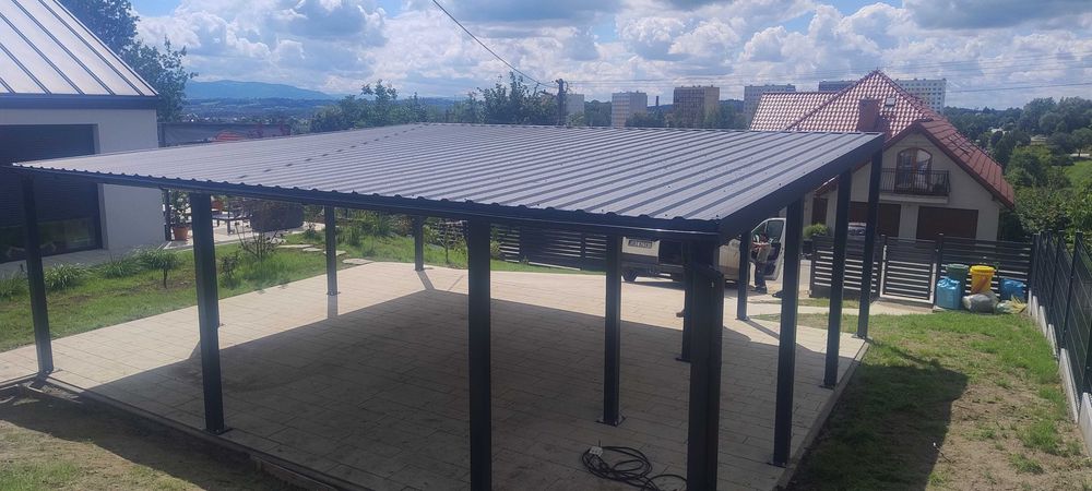 wiaty samochodowe stalowe carport producent