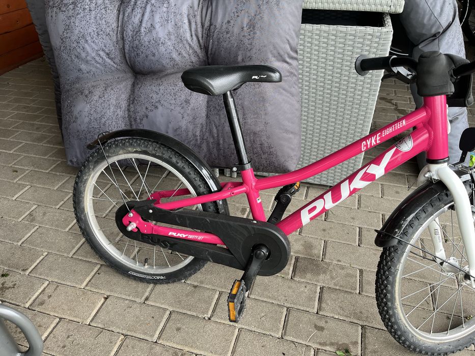 Rower dla dziewczynki PUKY 18” lekki