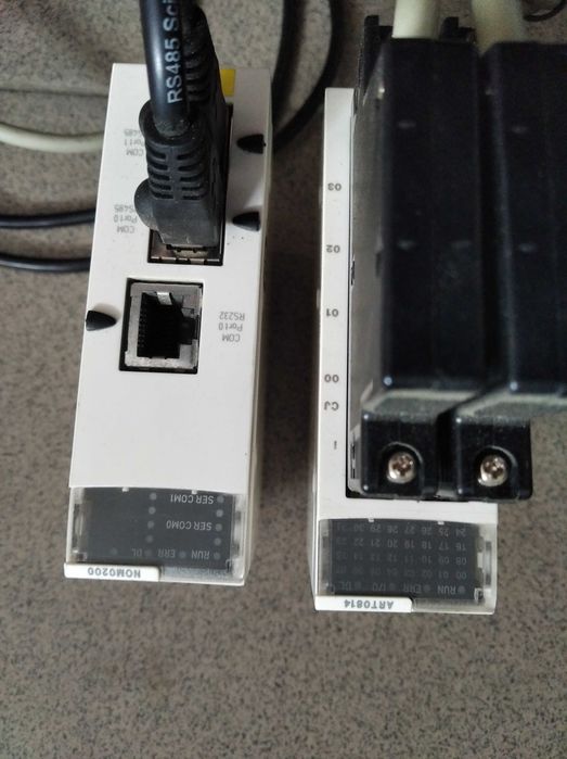 schneider plc hmi modicon moduł analogowy art0814