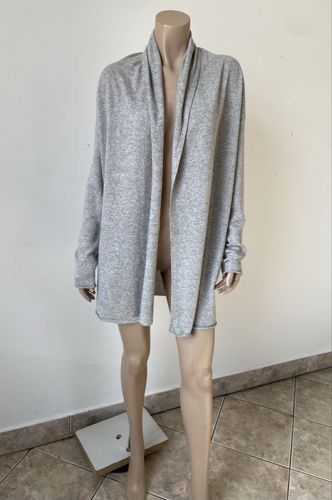 Allude sweter/ narzutka L kaszmir len