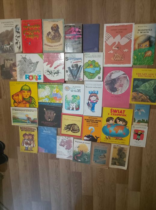 Zestaw 31 książek  dla dzieci PRL cena za komplet