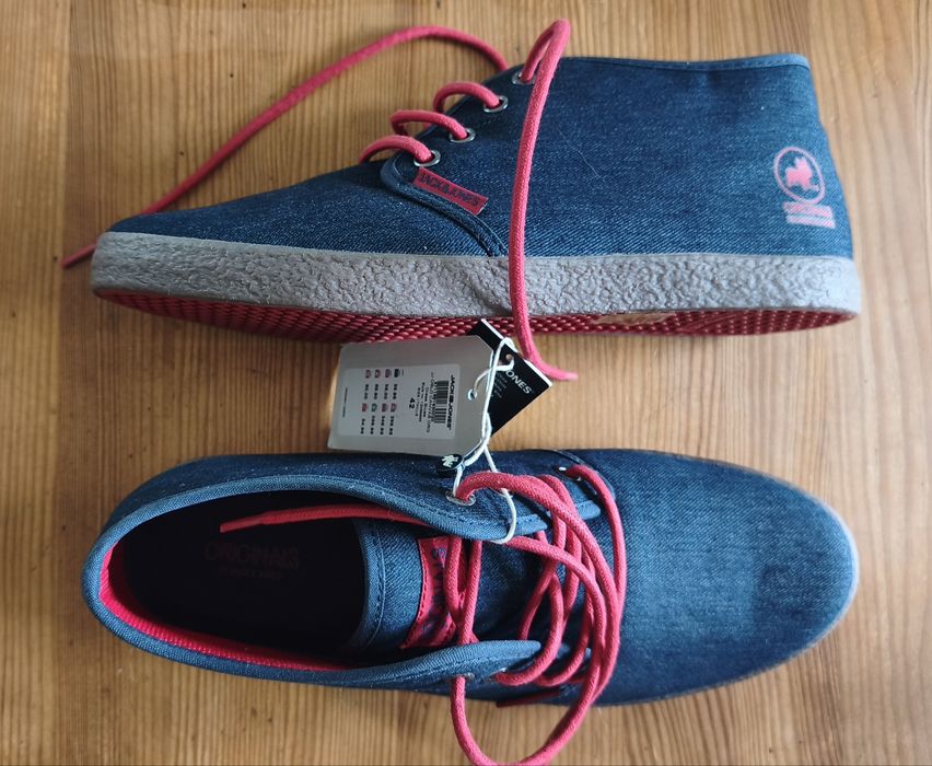 Buty JACK & JONES JJ Oslo Canvas ORG w kolorze  Dress Blues