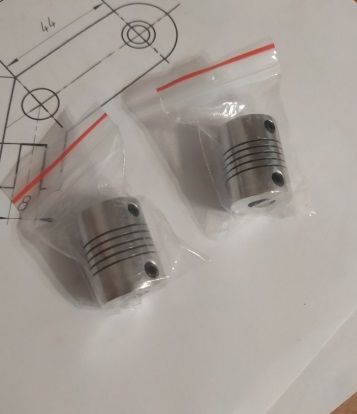 Para CNC Acoplamento do motor e Do Eixo Flexível Acoplador conector