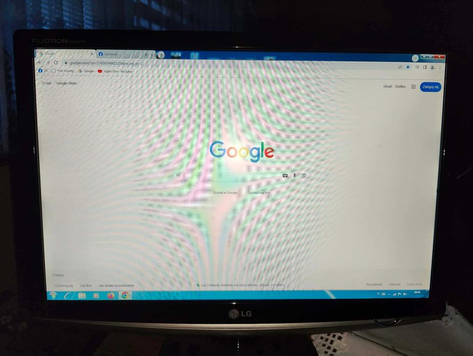 Monitor  LG 22 cale