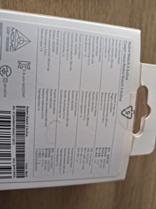 Redmi watch 3 active