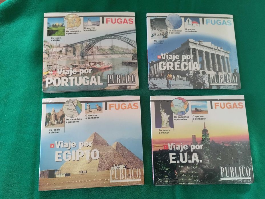 11 DVDs Fugas "Viage por"