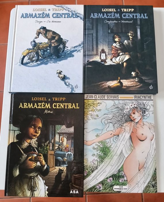 31 Albúns de Comès, Loisel, M. Prado, Bilal, e Cabanes