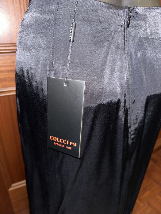 Saia comprida preta Colcci nova com etiqueta