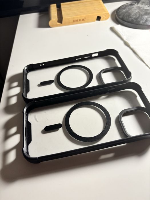 Capa iPhone 15 transparente MagSafe