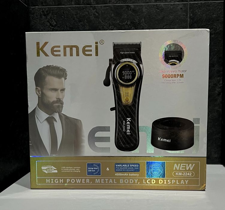 Бездротова машинка для стрижки Kamei KM 2242