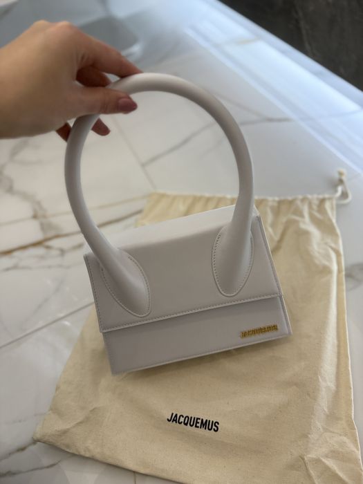 Torebka torba skórzana skóra Jacquemus Le Grand Chiquioto