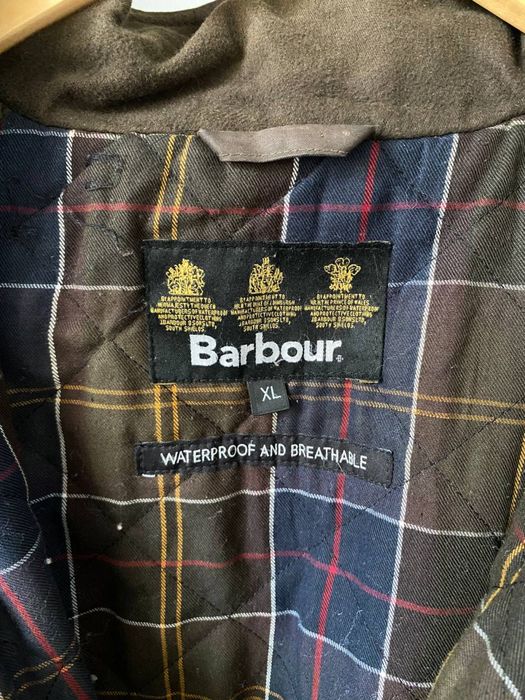 Barbour wax duracotton parka plaszcz trencz kurtka