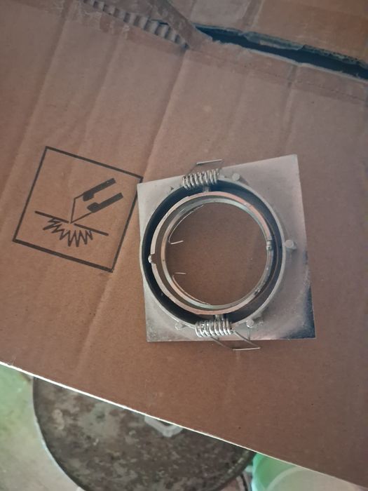 Foco quadrado de embutir (31 pecas)