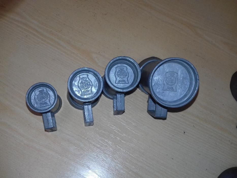 maiarki cynowe  z przełomu  XIX/XX wiek - antyk