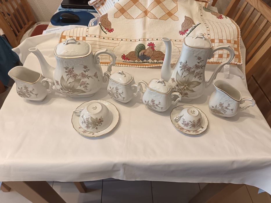Conjunto de chá e café da Vista Alegre