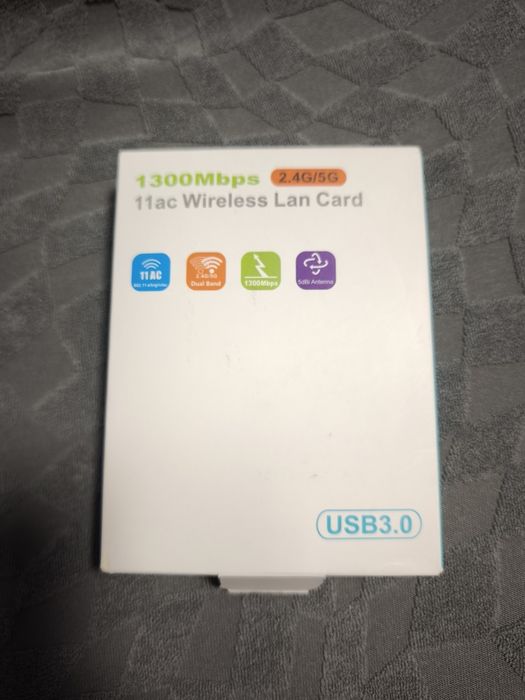 Adaptador WiFi USB 3.0 1300Mbps 11ac