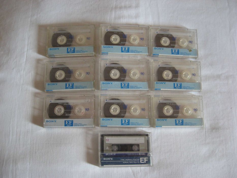 Аудиокассеты SONY Super EF-90 Japan .N2