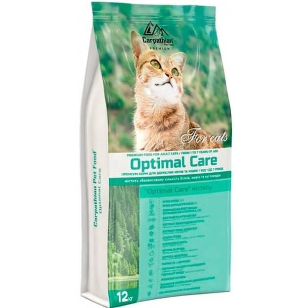 Сухой корм для котов Carpathian Pet Food.