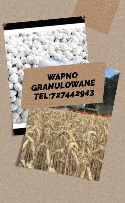 Wapno granulowane ,Kreda, Wapno MAGNEZOWE