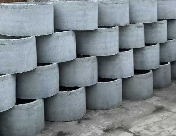 Бетонні кільця для каналізації, скважини 72х84. Кільця залізо-бетонні