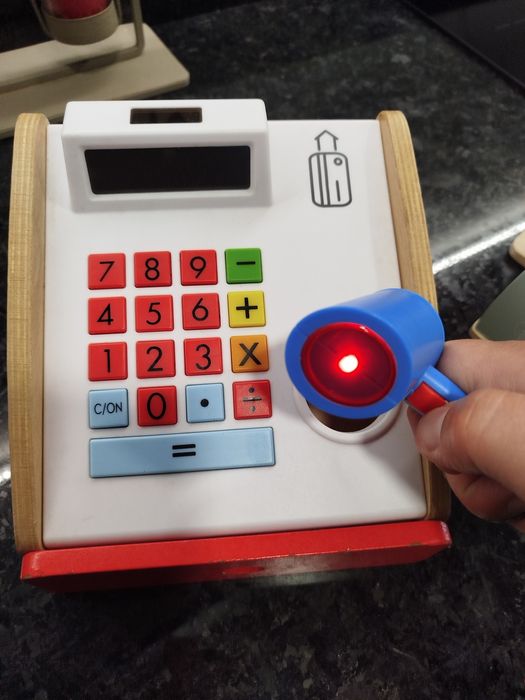 Brinquedos cozinha e registradora